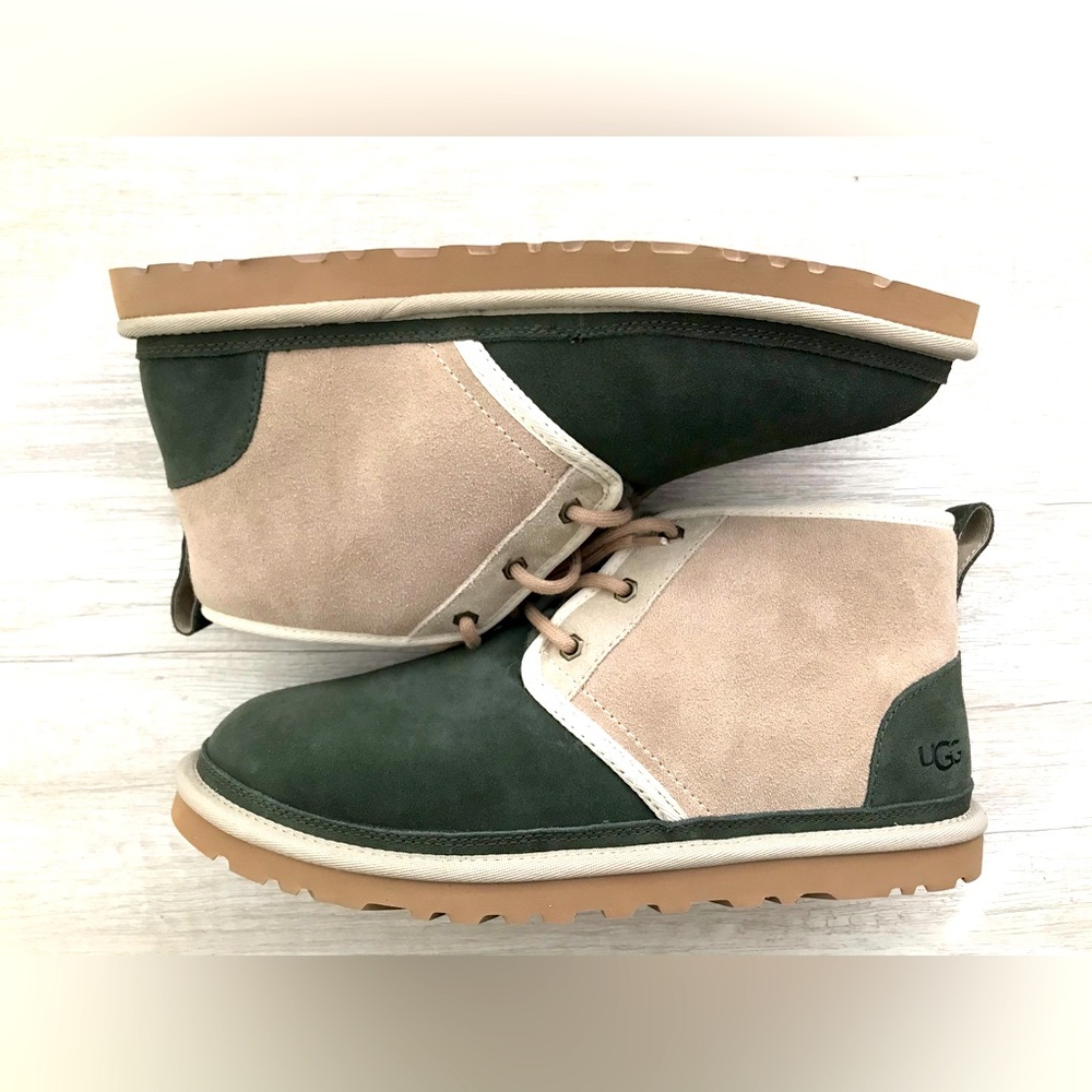 UGG Neumel II Suede Chukka Boots Forest Night /Dune Green BrownMen SIZE  10